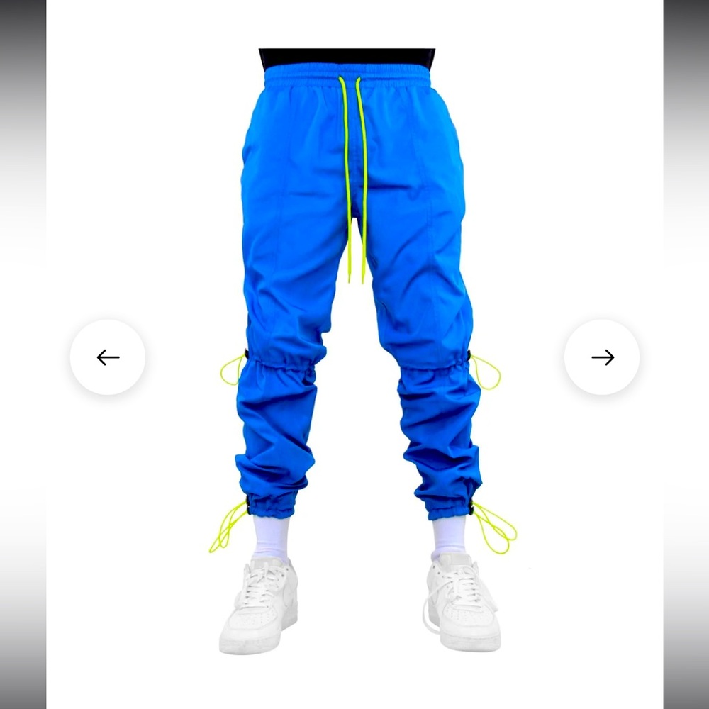 EPTM HYPER BLUE TRACK PANTS NWT
